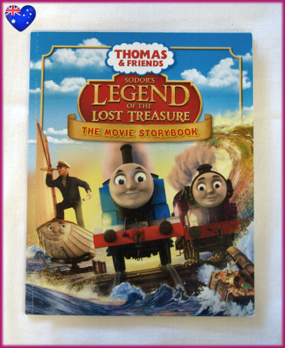 THOMAS & FRIENDS Sodor's Legend of the Lost Treasure MOVIE STORYBOOK ...