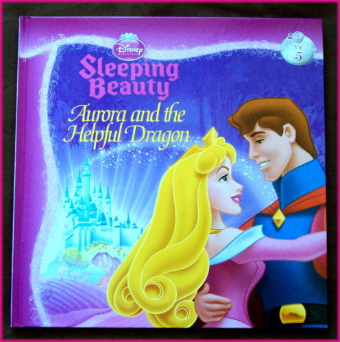 DISNEY PRINCESS BOOK Sleeping Beauty Vol 5 Aurora & Helpful Dragon ...